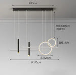 Scandinavian Style LED Pendant Lights for Home Decoration and Indoor Lighting.