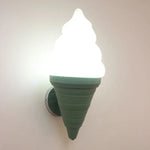 LED Ice Cream Wall Lamp for Modern Kitchen Children’s Bedroom Lighting