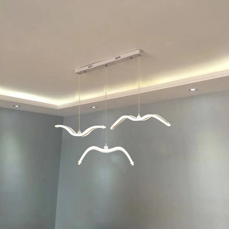 Seagull LED Pendant Light Modern Ceiling Lamp Nordic Chandelier Lumina
