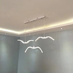 Seagull LED Pendant Light Modern Ceiling Lamp Nordic Chandelier Lumina