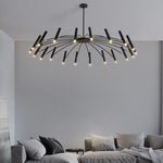 Modern Metal LED Ceiling Chandelier for Bedroom Home Decor Lighting