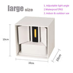 Outdoor COB LED Wall Lamp for Bedroom Hallway Porch Balcony