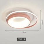 LED Chandelier Light for Living Dining Room, Modern Acrylic Surface Mounted Fixture