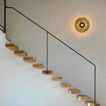 Round Stainless Steel LED Wall Lamp for Modern Decor in Home, Store
