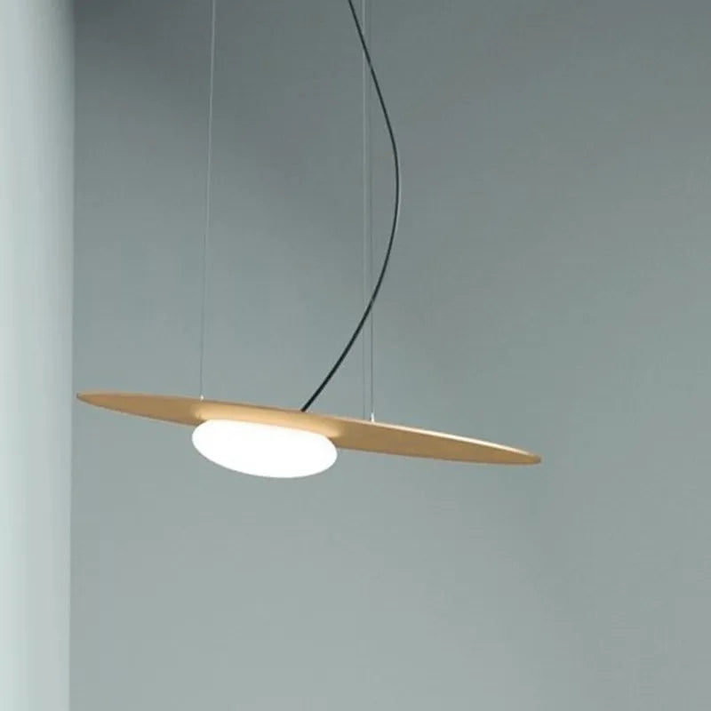 Nordic Iron Bar Pendant Light for Artful Room Decor