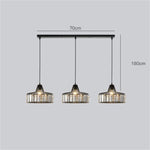 K9 Crystal Pendant Chandelier Modern Living Room Ceiling Lamp LED Hall Decor