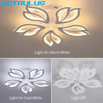 Geometric Acrylic LED Ceiling Chandelier for Modern Nordic Decor