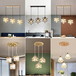 Hollow Carving Chandelier: Modern Nordic LED Pendant Light for Dinning Room Decor