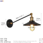 Vintage Industrial Wall Light Sconce LED Retro Bedroom Stair Loft Up Down Lamp