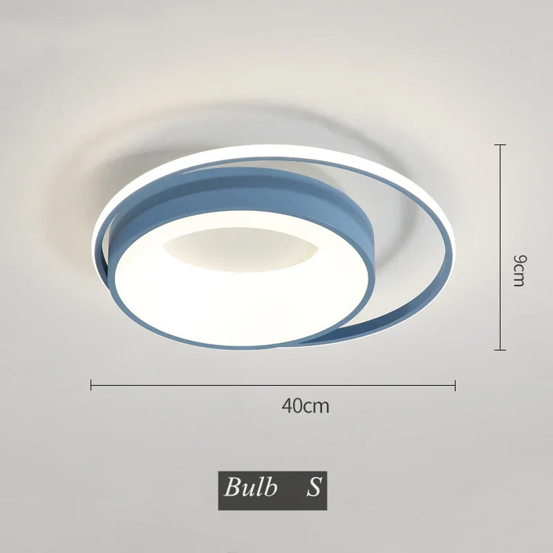 LED Chandelier Light for Living Dining Room, Modern Acrylic Surface Mounted Fixture