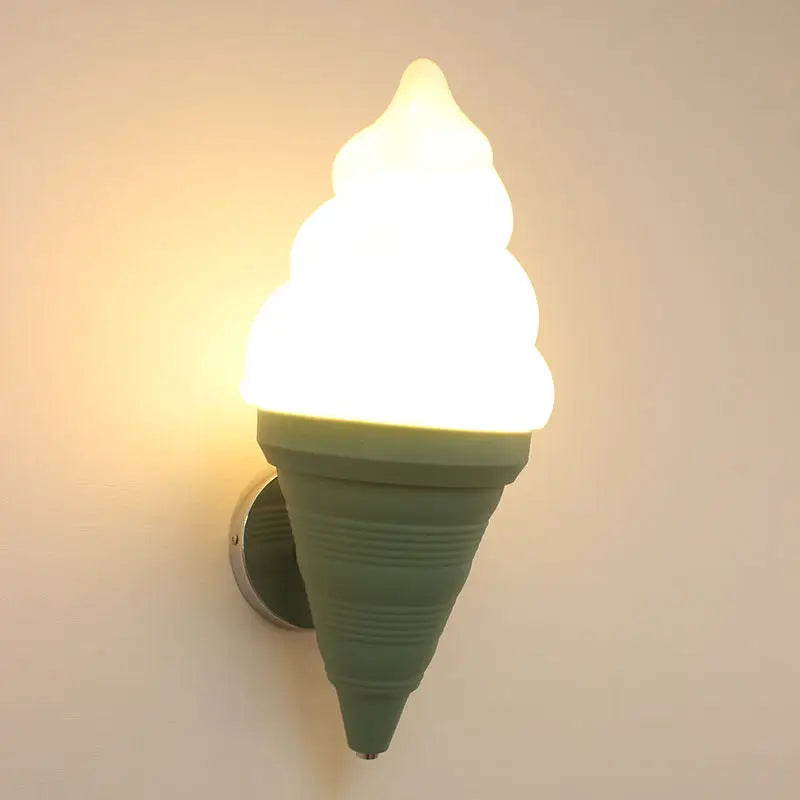 LED Ice Cream Wall Lamp for Modern Kitchen Children’s Bedroom Lighting