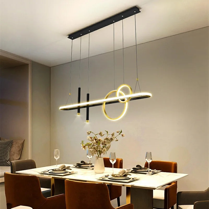Scandinavian Style LED Pendant Lights for Home Decoration and Indoor Lighting.
