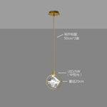 Crystal LED Ceiling Lamp Chandelier Iron Art Bar Home Decor.