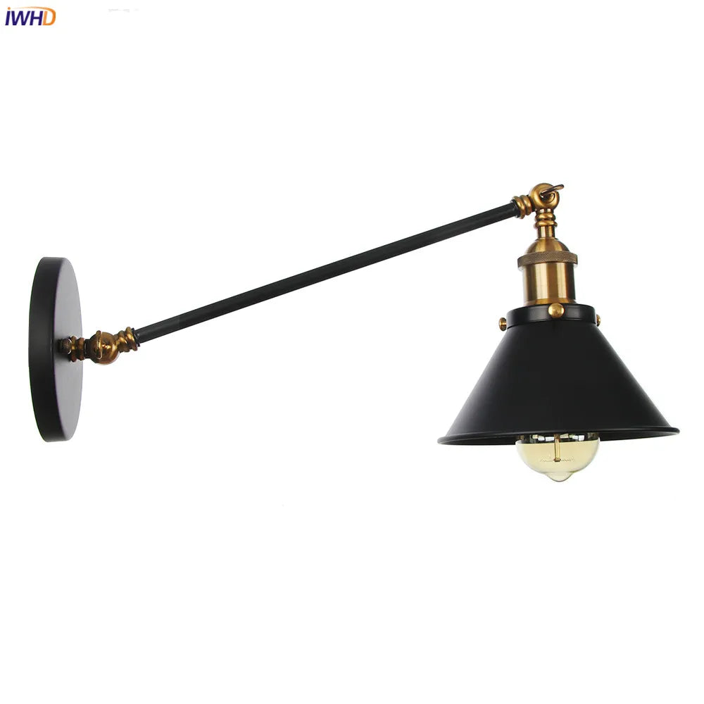 Vintage Industrial Wall Light Sconce LED Retro Bedroom Stair Loft Up Down Lamp