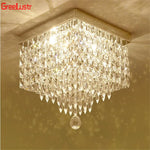 Crystal Chandelier Ceiling Lamp - Entrance Kitchen Chandeliers Fixtures Home Decor