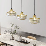 K9 Crystal Pendant Chandelier Modern Living Room Ceiling Lamp LED Hall Decor