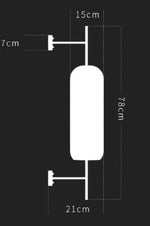 Vintage LED Wall Sconce: Elegant European Style Bedroom & Living Room Light Fixtures