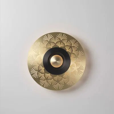 Round Stainless Steel LED Wall Lamp for Modern Decor in Home, Store