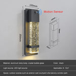 Outdoor LED Wall Lamp with PIR Motion Sensor and IP65 Waterproof Grade