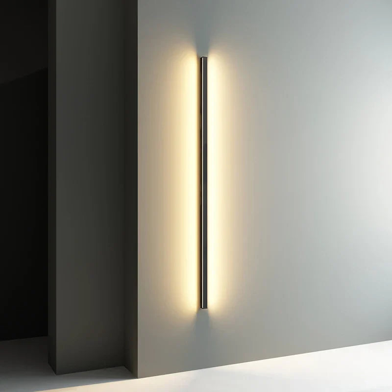 Long Strip LED Wall Lamp for Modern Nordic Style Living Room Bedroom Lighting