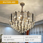 Crystal Chandelier: Post Modern Luxury Living Room Light