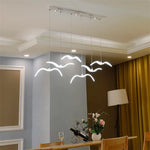 Seagull LED Pendant Light Modern Ceiling Lamp Nordic Chandelier Lumina