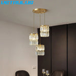 Afraliatm Crystal Pendant Light | Modern Chandelier for Dining Table and Kitchen Island