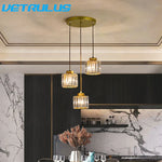 Crystal LED Pendant Chandelier for Dining Living Room Decor
