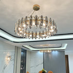 Crystal Chandelier: Elegant Nordic Design for Living, Dining, Bedroom