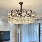 Crystal Chandelier: Elegant Lighting for Home, Living Room, Bedroom, Kitchen