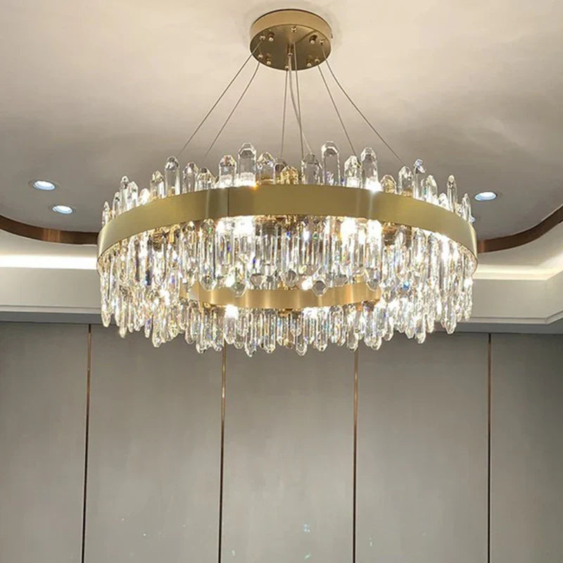Crystal Chandelier Pendant Light for Luxury Living Room, Bedroom, Dining, Kitchen & Home Décor
