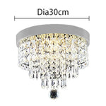 Crystal Chandelier Ceiling Lamp - Entrance Kitchen Chandeliers Fixtures Home Decor