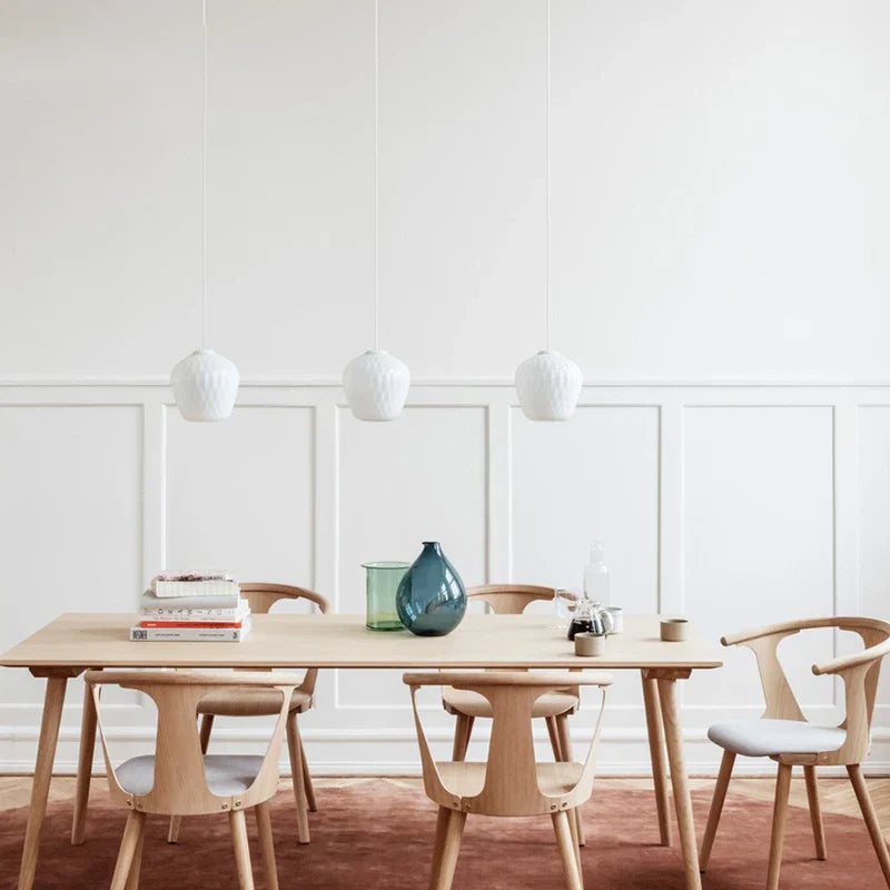 Modern Nordic Glass Pendant Light - LED Indoor Home Decor