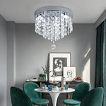 Crystal Chandelier Ceiling Lamp - Entrance Kitchen Chandeliers Fixtures Home Decor