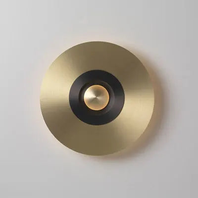 Round Stainless Steel LED Wall Lamp for Modern Decor in Home, Store