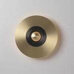 Round Stainless Steel LED Wall Lamp for Modern Decor in Home, Store