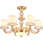 Luxury Duplex Building Chandelier Elegant Villa Pendant Light Modern Living Room Bedroom Lighting