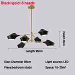 Modern Nordic Chandeliers: Simple Lighting Fixture for Living Room, Dining Room, Restaurant, Hall