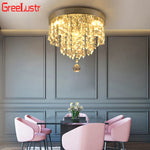 Crystal Chandelier Ceiling Lamp - Entrance Kitchen Chandeliers Fixtures Home Decor