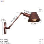Vintage Industrial 2-Head Wall Lamp