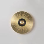 Round Stainless Steel LED Wall Lamp for Modern Decor in Home, Store