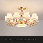 Luxury Duplex Building Chandelier Elegant Villa Pendant Light Modern Living Room Bedroom Lighting