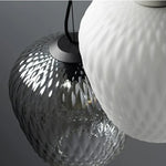 Modern Nordic Glass Pendant Light - LED Indoor Home Decor