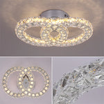 Modern K9 Crystal LED Ceiling Chandelier for Home Decor