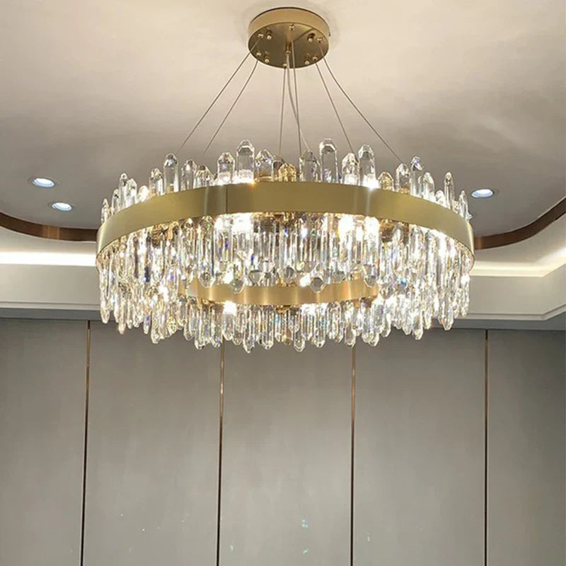 Crystal Chandelier Pendant Light for Luxury Living Room, Bedroom, Dining, Kitchen & Home Décor