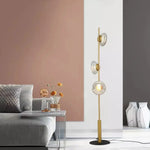 Ceto Glass Floor Lamp by - Vertical Nordic Design for Luxury Living Room