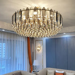 Crystal Chandelier: Post Modern Luxury Living Room Light