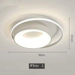 LED Chandelier Light for Living Dining Room, Modern Acrylic Surface Mounted Fixture