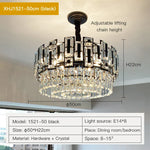 Crystal Chandelier: Elegant Lighting for Home, Living Room, Bedroom, Kitchen