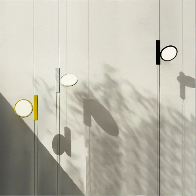 Modern White LED Pendant Light for Living Room, Bedroom, Reading - Designer Nordic Style